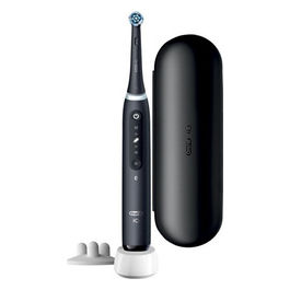 iO 5 Spazzolino Elettrico Rotante Nero 5 Modalità Sbiancante Ricaricabile
