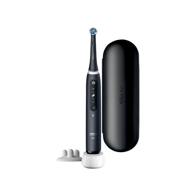 Image of Oral-B iO 5 Spazzolino Elettrico Rotante Nero 5 Modalita' Sbiancante Ricaricabile