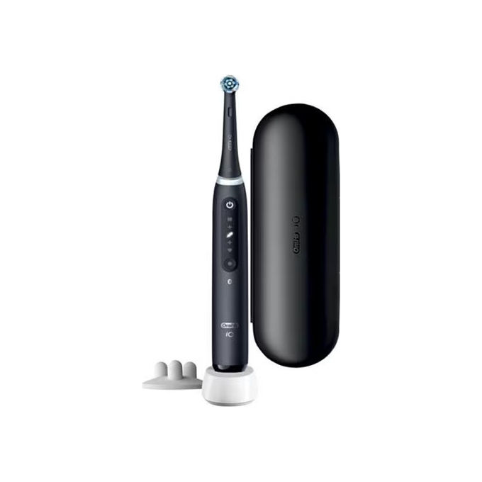Oral-B 414964 iO 5s Spazzolino elettrico Rotante 5 modalita' Timer 4x30 sec colore Nero