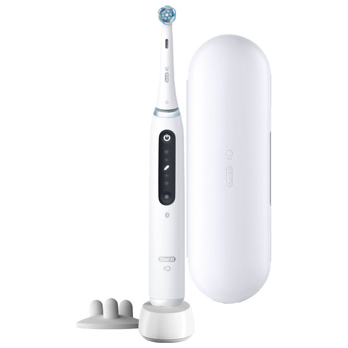 Image of Oral-B iO 5S Spazzolino Elettrico Bianco 5 Modalita' Sensore Pressione Ricaricabile