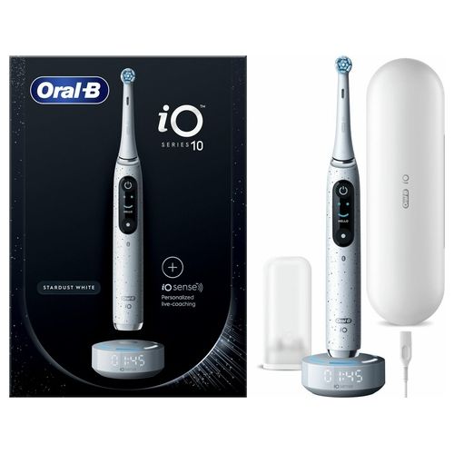 4210201435624 iO 10 Spazzolino elettrico Ricaricabile Tecnologia Magnetica 7 modalità Timer 2 min autonomia 2 settimane colore Bianco