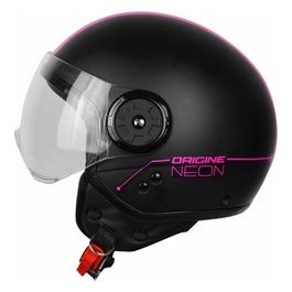 Casco Demi Jet Neon Street Fuxia