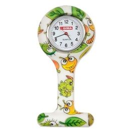 Orologio Per Infermieri - Rotondo - Fantasia Bruco 1 pz.