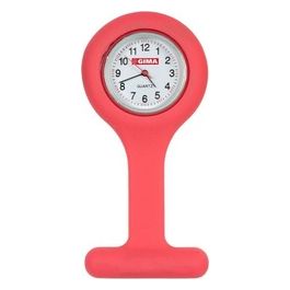 Orologio Per Infermieri - Rotondo - Rosso 1 pz.