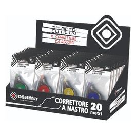 Osama Confezione 36 20mt Correttore a Nastro Color