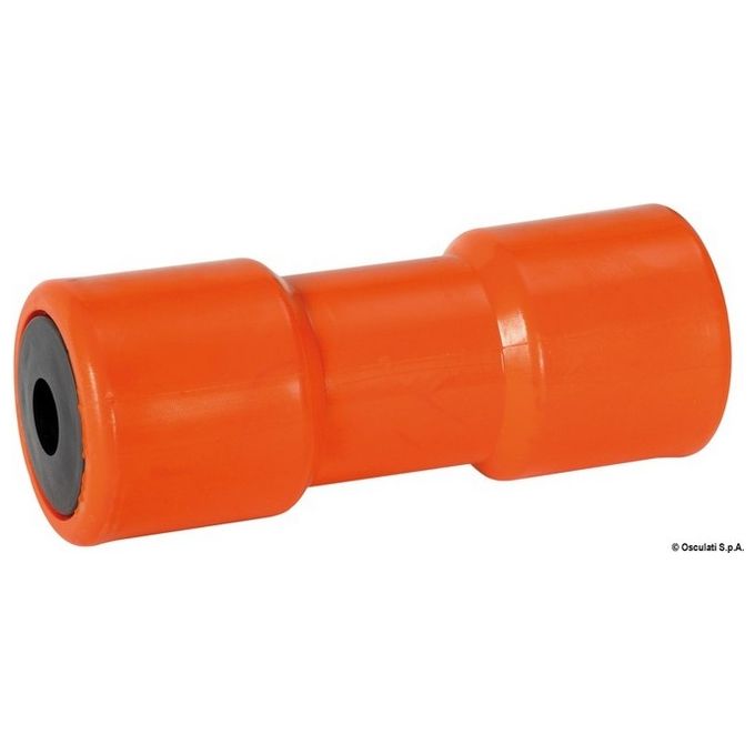 Rullo centrale arancio 200 mm diametro foro 21 mm 02.032.49