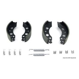 Kit freni carrello OEM 1213888 02.035.02