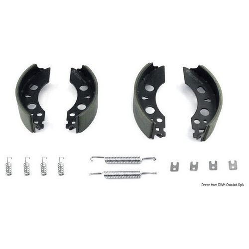 Kit freni carrello Knott 20-2425/1 200x50 02.035.11