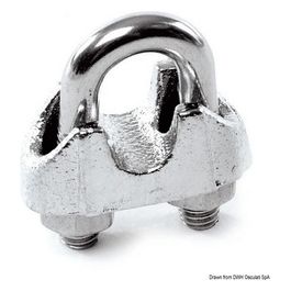 Morsetto cavallotto inox 11/12 mm 04.181.06