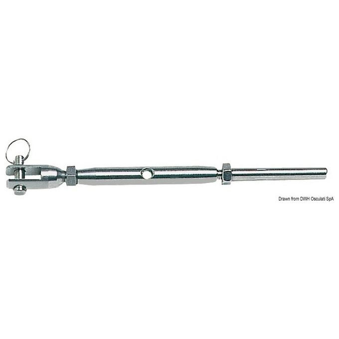 Tenditore inox a pressare 14 mm 07.194.14