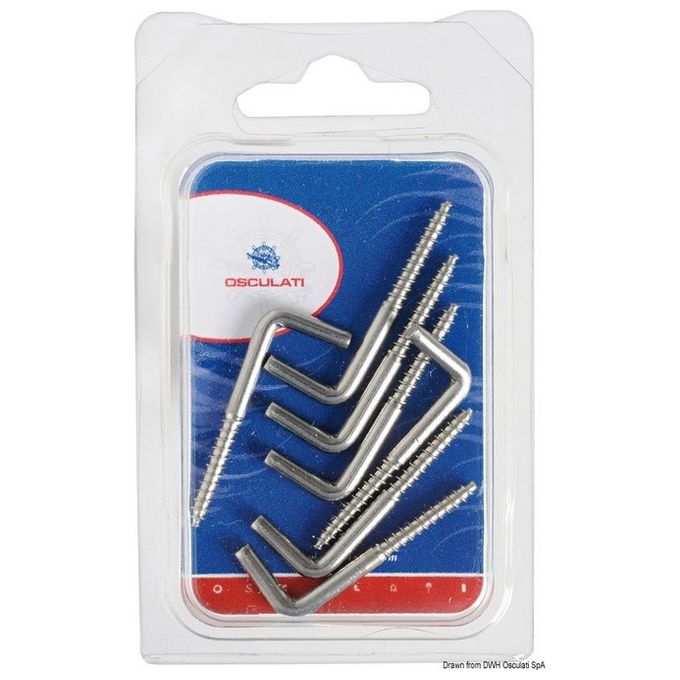 Rampini inox vite 40 x 3,5 mm (blister 7 pz) 09.035.02