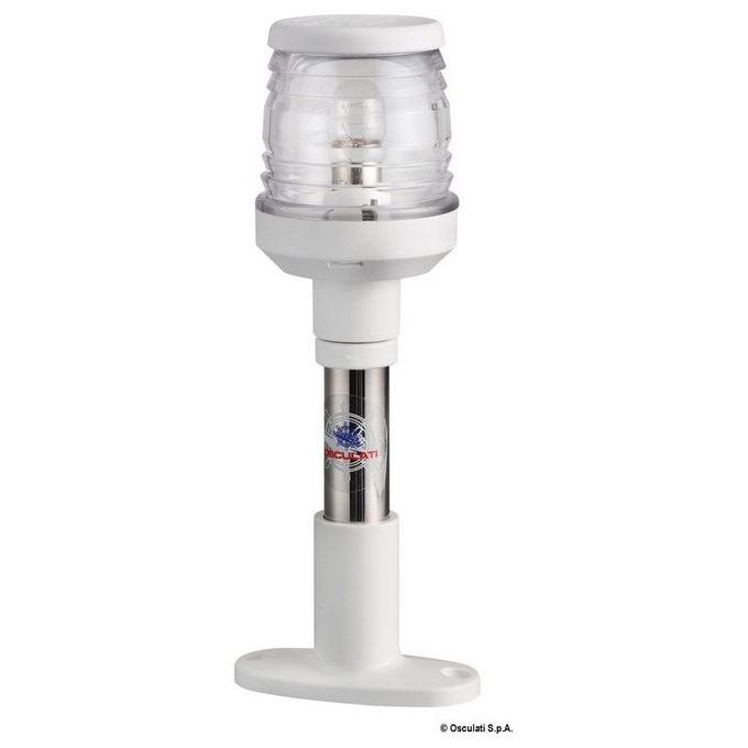 Asta con fanale bianco 20 cm 11.113.21