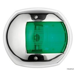 Fanale Maxi 20 inox verde 12 V 11.411.72
