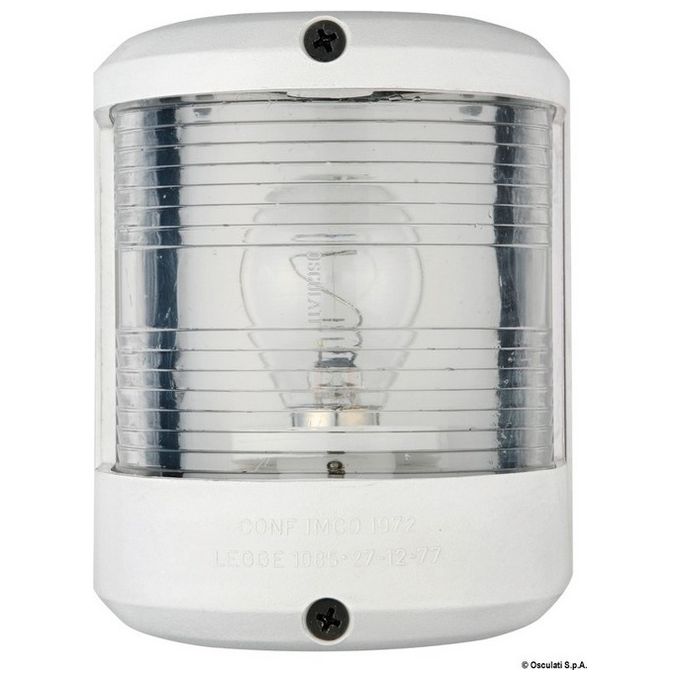 Fanale U78 testa albero bianco 12 V 11.427.03