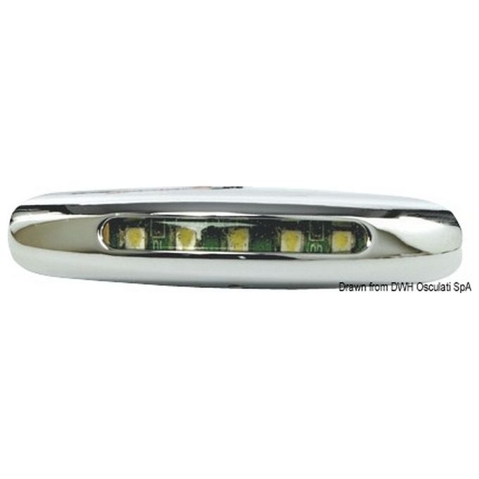 Image of Luce cortesia cromata 5 LED bianchi 13.187.01