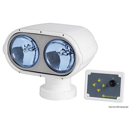 Gruppo ottico completo Faro Night Eye 2 bulbi 12 V 13.232.00