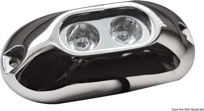 Faro subacqueo 2 LED blu 13.280.98