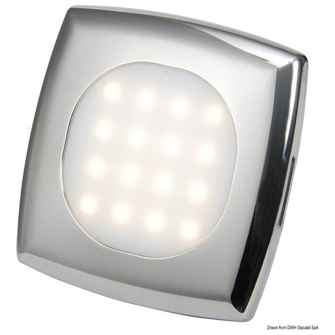 Image of Plafoniera quadrata LED 13.443.41