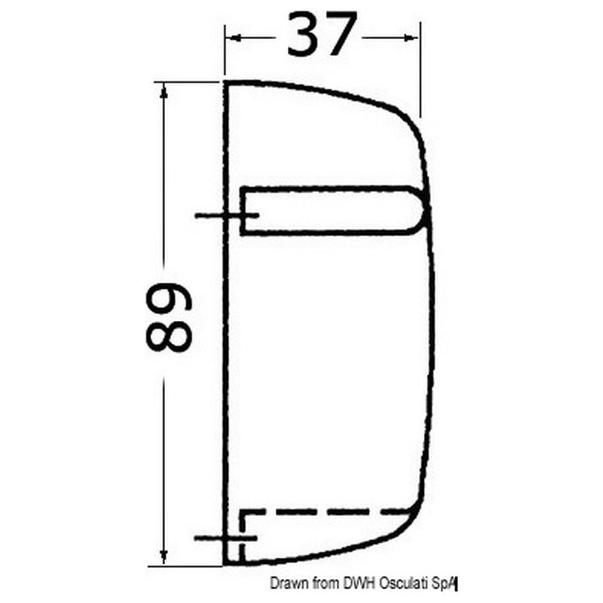 Courtesy Light stagna 24 V 13.529.24