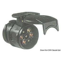 Adattatore carrello 13-7 poli 12 V 14.190.51