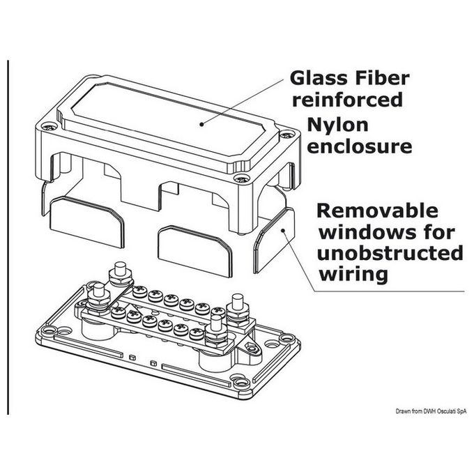 Terminali elettrici bus-bar Heavy Duty 14.209.32