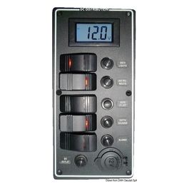 Pannello elettrico PCAL voltmetro digitale 9/32 V 14.863.05