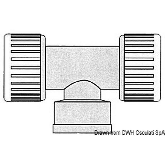 Raccordo T 3/4 Hydrofix