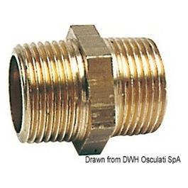 Nipple ottone doppio 1/4'' 17.225.09