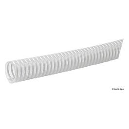 Tubo con spirale in PVC bianco 37 mm 18.006.30