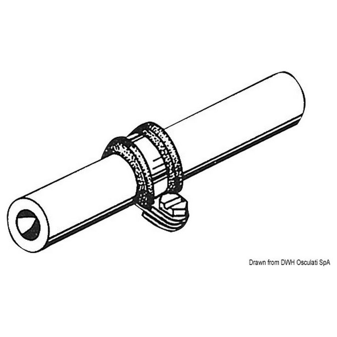 Fascetta fermatubo mm 10 18.024.10