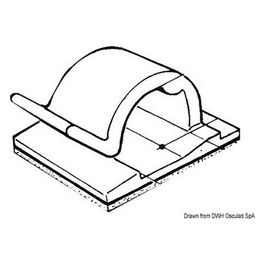 Fermacavo nylon 5 x 5 mm 18.030.01