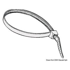 Fascette riapribili in nylon bianco 2 cm 18.032.50