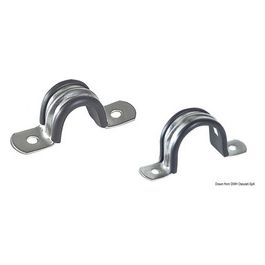 Cavallotti tubi inox/gomma 10 mm 18.040.10