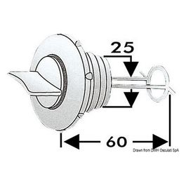 Tappo scarico nylon 25 mm 18.346.10