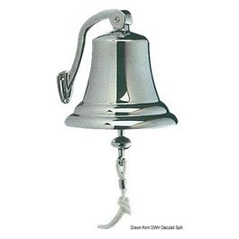 Campana ottone cromato 175 mm 21.202.91