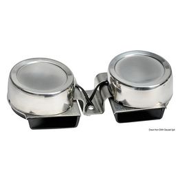 Tromba inox doppia compatta 21.451.52