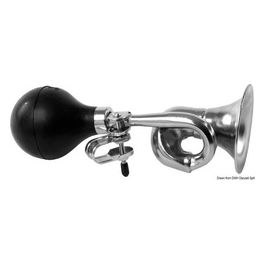Tromba a pera ottone cromato curva 21.453.02