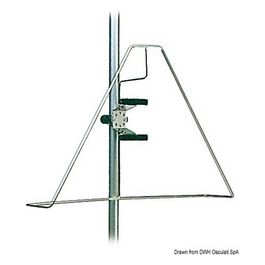 Supporto inox per 22.420.00 22.418.01