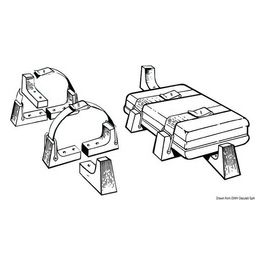 Kit di supporto per zattera rigida 22.711.02