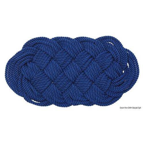 Zerbino nylon 72 x 37 cm blu 23.907.20