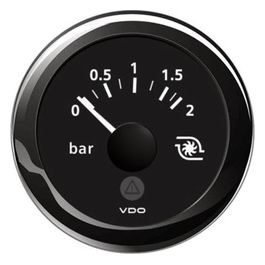 Pressione del turbo VDO 0-2 bar nero 27.597.01