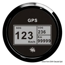 Log con bussola e totalizzatore GPS nero/nera 27.781.02