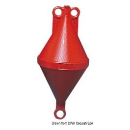 Gavitello bicono 22 x 49 cm giallo 33.171.10GI