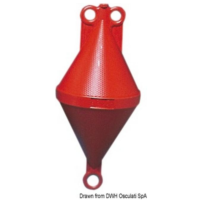 Gavitello bicono 27 x 60 cm giallo 33.171.11GI