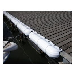 Protezione per pontile 900 mm bianco 33.519.44