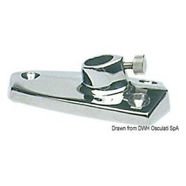 Basetta ABS cromato per asta 35.390.00 35.390.03