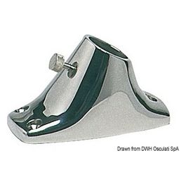 Base inox per asta 35.390.10 35.390.13