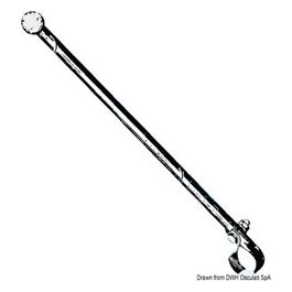 Asta portabandiera inox 400 mm 35.391.00