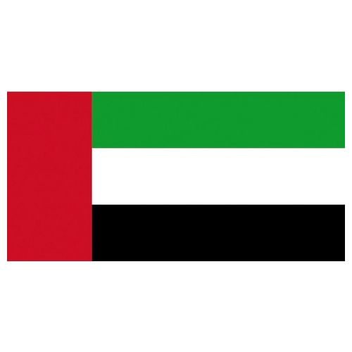 Bandiera Emirati Arabi Uniti 20 x 30 cm 35.434.01