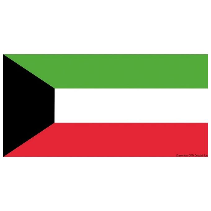 Bandiera Kuwait 20 x 30 cm 35.435.01